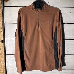 Men’s Columbia Sportswear Light Weight Half Zip Fleece Base Layer